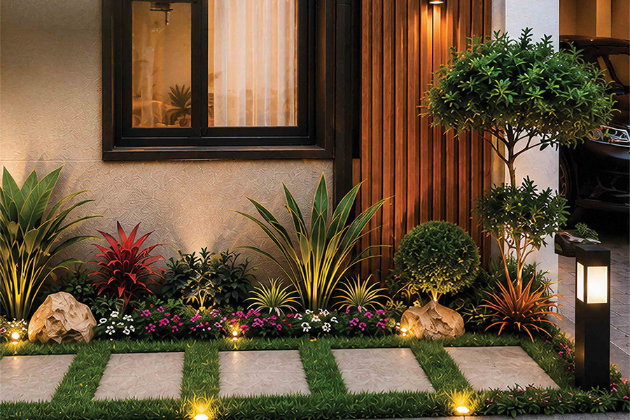 Entrance Garden